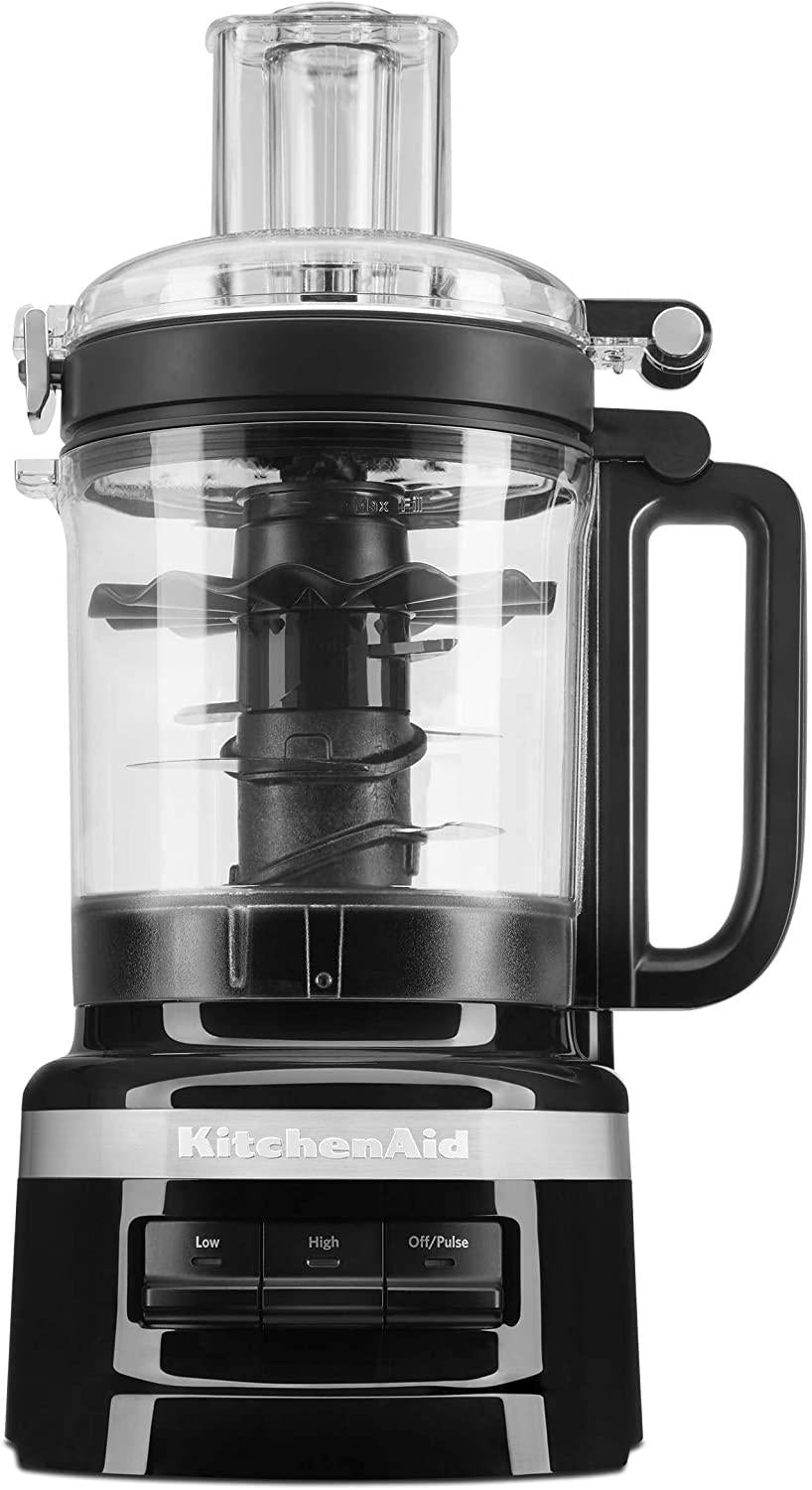 KitchenAid 9 Cup Food Processor, Onyx Black