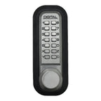 2830DC Satin Nickel Mechanical Keyless Storeroom Knob Lock with PassaFunction