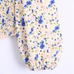 floral print vintage blouse