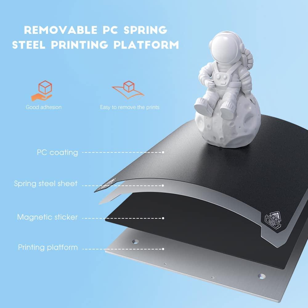 Official Creality Ender 3 S1 3D Printer with Direct Drive Extruder CR Touch Auto Leveling High Precision Double Z-axis Screw Silent Board Printing Size 8.6X8.6X10.6in, Upgrade Ender 3 V2 for Beginners