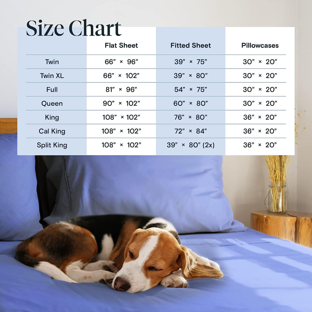 LuxClub Twin XL Sheets Set - Soft Twin Bed Sheets for Boys and Girls, 4 PC Deep Pockets 18" Eco Friendly Wrinkle Free Kids Fitted Sheets Machine Washable Hotel Bedding Silky Soft - Violet Blue Twin XL