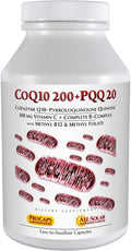 Andrew Lessman Coenzyme Q-10 200 Plus PQQ 20 - 240 Capsules – Maintains CoQ10 Levels, Optimum Cellular Energy, Promotes Energy Production, Supports Heart, Brain, Liver, Kidney, Pancreas. No Additives