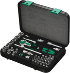 W- 5003535001 8100 SA 4 Zyklop Ratchet Set with 1/4" Drive, 41-Piece Set
