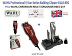 WAHL Professional Balding Hair Clipper with  Grooming and Detailing Kit