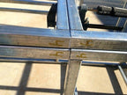 BBQ Island frame kit DIY 10' "L" with Raised Bar