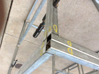 BBQ Island frame kit DIY 10' "L" with Raised Bar