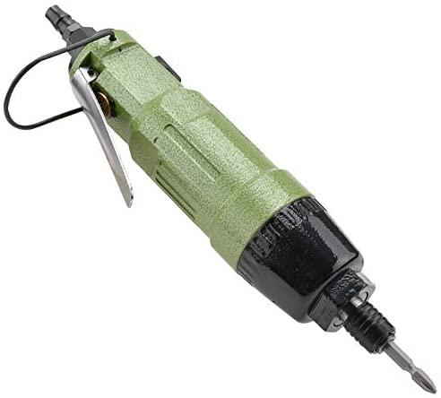 YEZIL Portable Pneumatic Product Industrial-Grade Powerful Wind Batch, Double Hammer Pneumatic Screwdriver, LarTorque Pneumatic Screwdriver Hand Tools Industrial