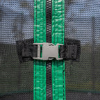 12' Trampoline with Enclosure, Green