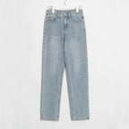 straight classic denim pants