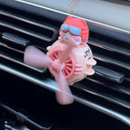 Cacacece Car Air Fresheners Cute Cat Pilot Automotive Air Outlet Creative Car Perfume Fragrance Automotive Decoration Air Fresheners for Cars