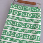 ebroidery midi skirt