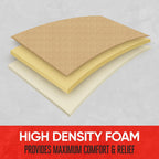 Motor Trend Seat Covers for Cars Trucks SUV, Faux Leather Beige Padded Car Seat Covers with Storage Pockets, Premium Interior Car Seat Cover, 2 x Front Seat Covers