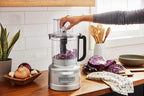 KitchenAid 13 Cup Food Processor, Contour Silver