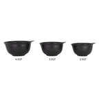 KitchenAid Universal Mixing Bowls, Set Of 3, Black