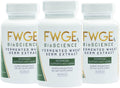 Spermidine Anti-Aging and Cell Renewal Premium Fermented Wheat Germ Extract, Autophagy Inducer, Holistic, Non-GMO, Gluten-Free, Sugar-Free, Vegan, Antioxidant, Natural, 3 Bottles 180 Capsules