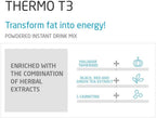 Fuxion Thermo T3-Fast, Healthier,Nutritional Thermogenic Supplement w. 3 Kind of Tea Extract,Premium Fat Burning Acetyl L-carnitine,& More,Increase Stamina-5 Pouches of 28 Sachets