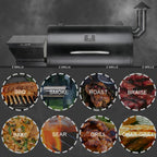ZPG-7002B Pellet Grill BBQ Smoker Digital Control with Smart Probe