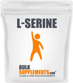 BulkSupplements.com L-Serine Powder - Brain Supplement - Memory Supplements - Amino Acid Supplement (5 Kilograms - 11 lbs)