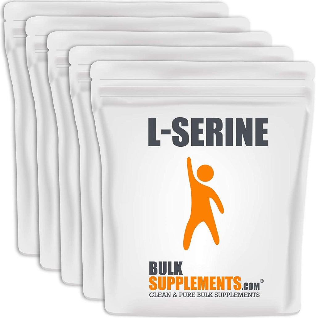 BulkSupplements.com L-Serine Powder - Brain Supplement - Memory Supplements - Amino Acid Supplement (5 Kilograms - 11 lbs)