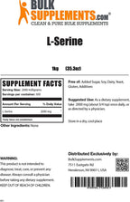 BulkSupplements.com L-Serine Powder - Brain Supplement - Memory Supplements - Amino Acid Supplement (5 Kilograms - 11 lbs)
