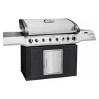 18 in.  Steel BBQ Grill Single Access Door Panel