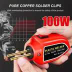 100W Plastic Welding Machine: The Perfect Tool for Car Bumper Repairs and PVC Soldering!