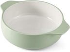 KitchenAid Vitrified Stoneware Round Casserole Baker, 2-Quart, Pistachio