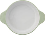 KitchenAid Vitrified Stoneware Round Casserole Baker, 2-Quart, Pistachio