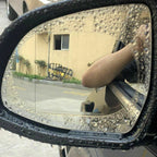 Keep Your Car Rear Lenses Clear &amp; Protected in Rainy Weather with These 2pcs Anti-Rain Clear Film Stickers!