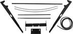 Tractor Canopy OranCompatible with All ROPS 48" X 52" Equipped Tractors with a 2" x 2" or 2" x 3" ROPS (Will Add About 4'' to The Height of The Tractor) Tractor Sun Canopy Sunshade