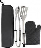 4-Piece BBQ Tool Set Case Pack 24