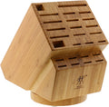 Zwilling J.A. Henckels 26-Slot Bamboo Swivel Knife Block