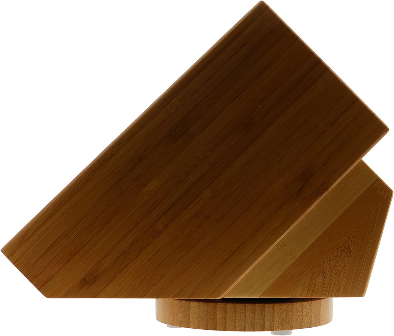 Zwilling J.A. Henckels 26-Slot Bamboo Swivel Knife Block
