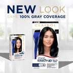 Clairol Root Touch-Up by Nice'n Easy Permanent Hair Dye, 2 Black Hair Color, Pack of 1