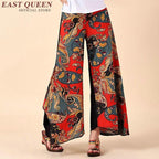 traditional boho wide leg pants