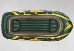 Seahawk 4 Inflatable 4 Person Boat Raft Set with Oars &amp; Air Pump (3 Pack)
