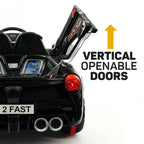 2023 Sport Kids Car Ride On Car Electric Battery Power w/ Skyline Doors, Leather Seat, Remote Control