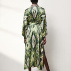 floral long kimono
