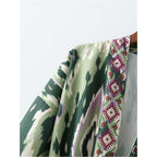 floral long kimono