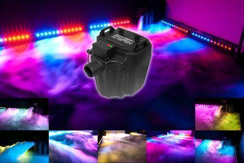 Chauvet DJ Nimbus Pro Plug/Play Dry Ice Fog Machine+DJ Facade+LED Fogger+Fluid