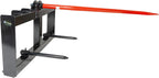 Attachments Skid Steer Hay Spear  Tach Attachment 49"