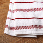 KitchenAid Albany Kitchen Towel Set, Set of 4, Passion Red