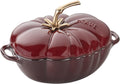 Staub Cast Iron 3-qt Tomato Cocotte - Grenadine, Made in France