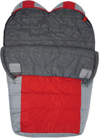 TSports Tracker Ultralight Double Sleeping Bag; Lightweight BackpacSleeping Bag for Hiand Camping Outdoors; Compression Sack Included; Never Roll Your Sleeping Bag Again