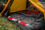 TSports Tracker Ultralight Double Sleeping Bag; Lightweight BackpacSleeping Bag for Hiand Camping Outdoors; Compression Sack Included; Never Roll Your Sleeping Bag Again
