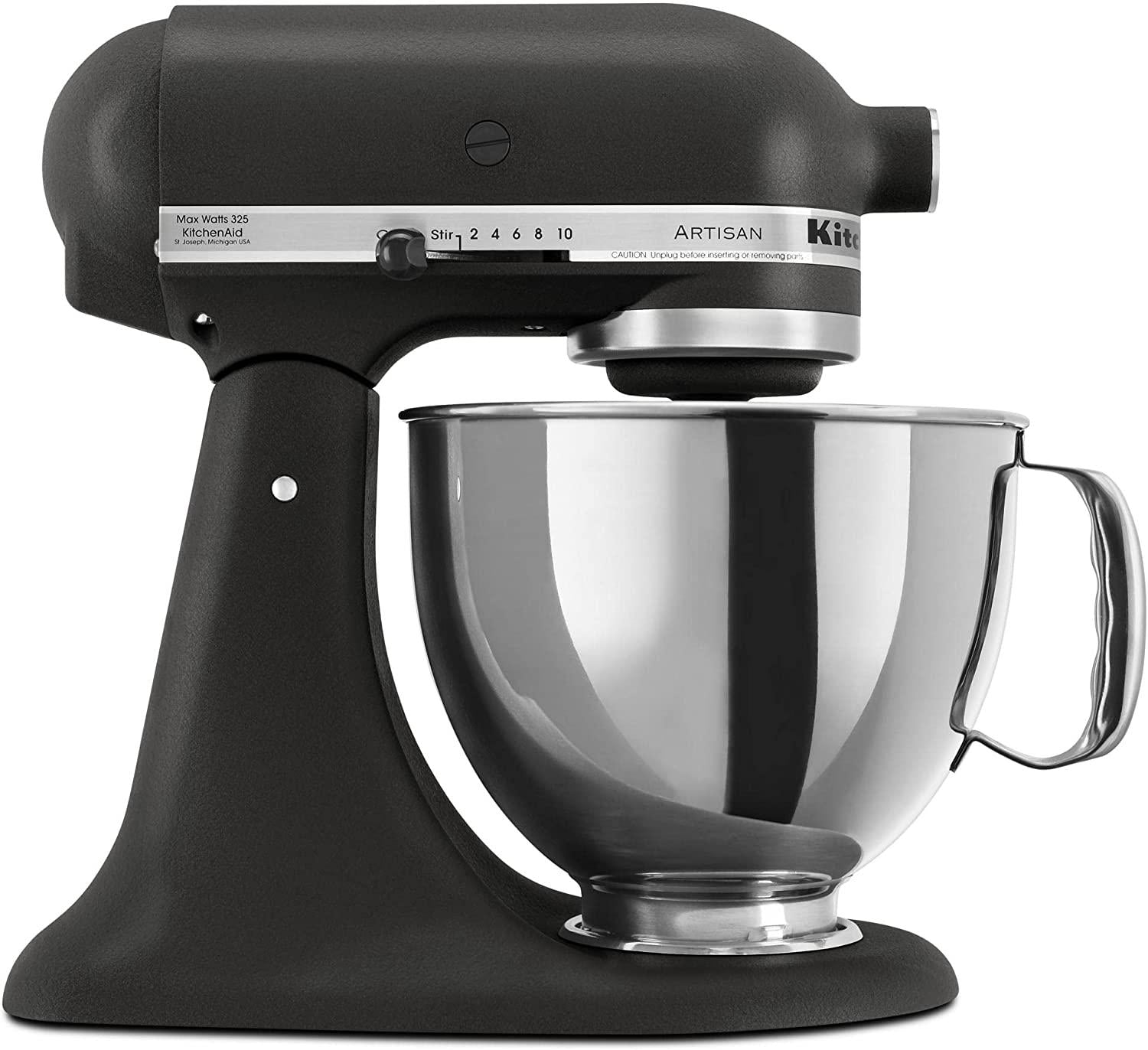 KitchenAid Artisan Series 5-Qt. Stand Mixer with Pouring Shield - Imperial Black