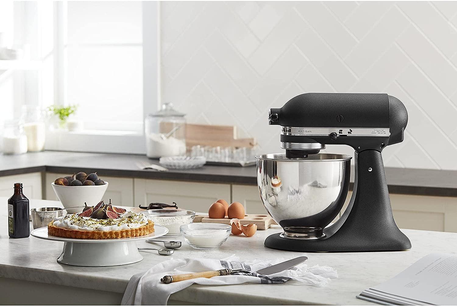 KitchenAid Artisan Series 5-Qt. Stand Mixer with Pouring Shield - Imperial Black