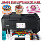 Canon PIXMA Cake ImaPrinter, Edible Ink Cartridges, Wafer & Sugar Sheets Bundle