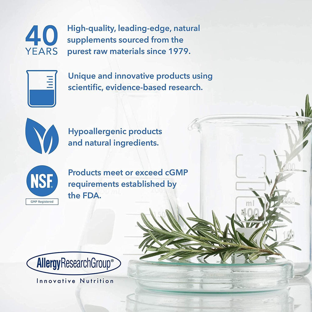 Allergy Research Group - Pancreas Pork - Natural Glandular, Digestive Support - 720 Vegicaps