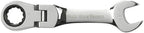 GEARWRENCH 10 Pc. 12 Pt. Stubby Flex Head Ratcheting Combination Wrench Set, Metric - 9550
